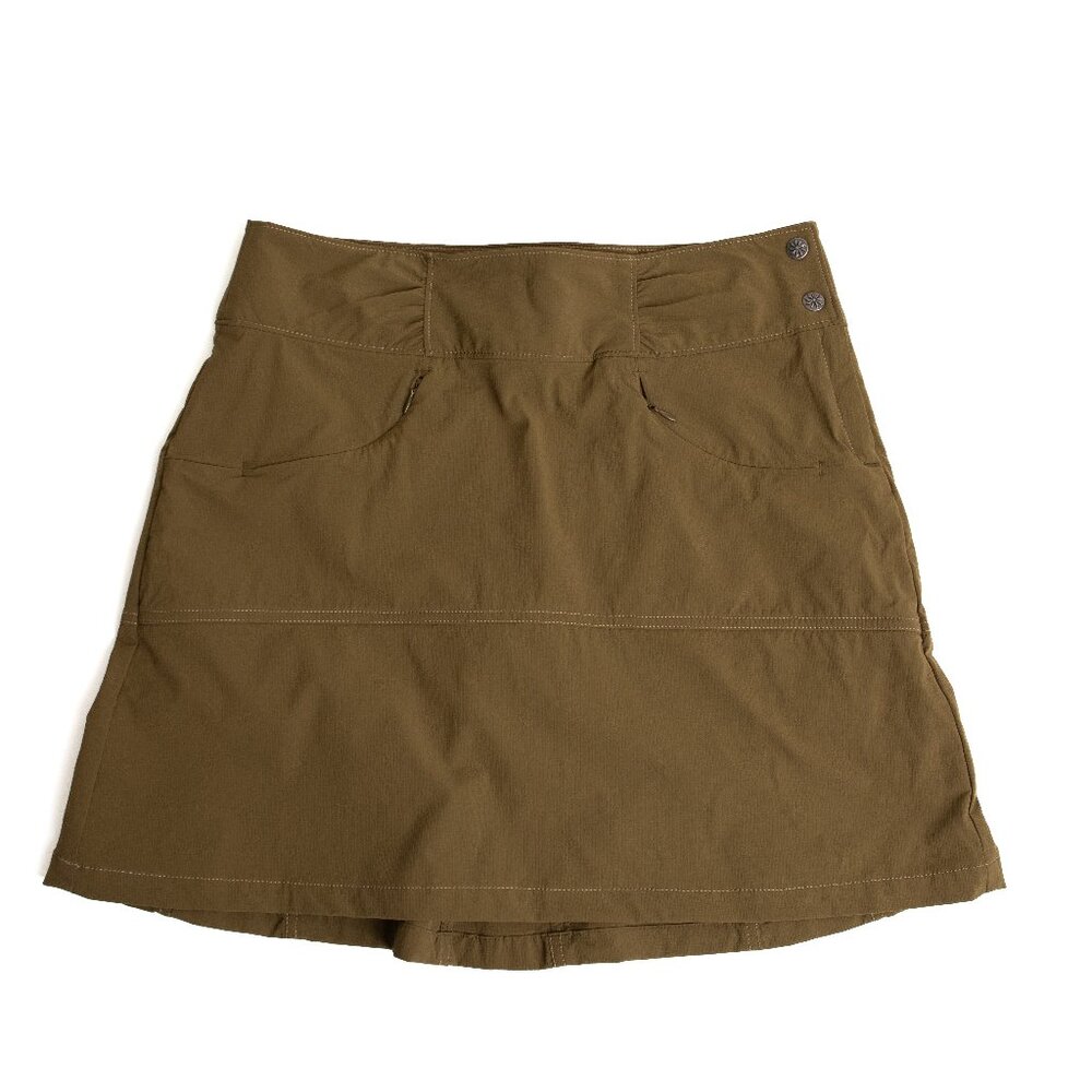 Athleta outdoor or athletic skort.  Hit the Trail skort.